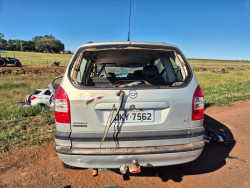 Colisão frontal entre Zafira e Ecosport deixa 3 pessoas mortas na BR-463