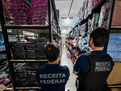 Receita Federal apreende R$ 1 milhão em mercadorias irregulares em Campo Grande