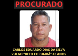 Polícia divulga fotos de homem e mulher acusados de integrar organização criminosa