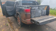 Além de 1,1 tonelada de maconha, preso em Dourados estava com câmera e Starlink no carro