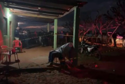 Sentado na varanda, homem é executado com vários tiros à queima-roupa