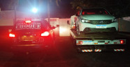BPChoque localiza veículo roubado escondido em área de mata na Capital