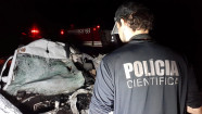 Acidente após atropelamento de anta deixa 2 mortos e carreta em chamas na BR-267