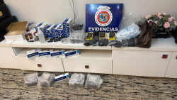 Polícia Nacional fecha laboratório clandestino de emagrecedores na fronteira