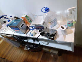 Polícia Nacional fecha laboratório clandestino de emagrecedores na fronteira