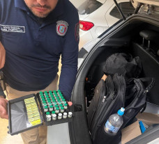 Polícia Nacional fecha laboratório clandestino de emagrecedores na fronteira