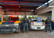 Contratado por R$ 300, homem é preso com carga de cigarros contrandeados
