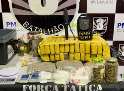 Preso por tráfico em cidade vizinha, homem mantinha mais droga em Dourados