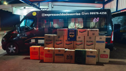 Van é apreendida com mil pacotes de cigarros entre Dourados e Nova Andradina