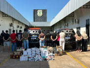 Grupo é preso pela Polícia Civil que apreende produtos de origem estrangeira