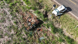 Acidente mata uma pessoa e deixa outras 5 feridas na BR-376
