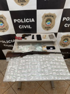 Cinco são presos em operação que apreende cocaína e armas de fogo