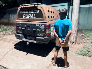 Acusado de homicídio em SC é preso em propriedade rural de Dourados