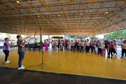 Prefeitura mobiliza alunas de projetos esportivos no combate à violência contra a mulher