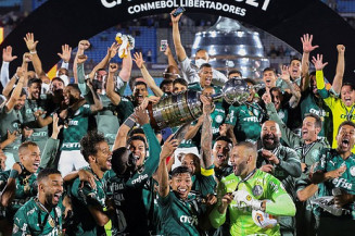 Palmeiras é campeão da Libertadores 2021 (Imagem: Juan Ignacio Roncoroni / EFE)