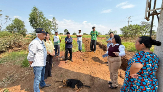 Prefeita Lurdes Portugal inaugura 2º poço artesiano na Aldeia Te’yikue