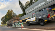Caminhão que saiu de Dourados é apreendido com R$ 5 milhões em maconha no interior de SP