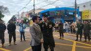 Marçal Filho e general Boabaid abrem o desfile de 7 de Setembro em Dourados