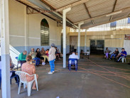 Ação da prefeitura na Praça Antônio João chama atenção à saúde mental