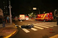 Adolescente morre após moto ser atingida por ônibus no Centro da Capital