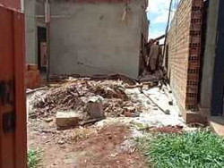 Laje desaba e mata trabalhador em obra no Jardim Cristhais II