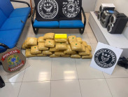 Polícia Federal apreende 43 quilos de entorpecentes em Corumbá