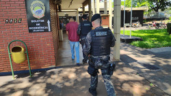 Preso encaminhado a Depac (Imagem: Adilson Domingos)