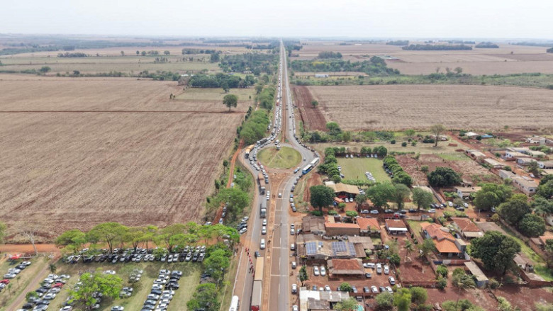 BR-163 terá “operação especial” devido à Romaria de Nossa Senhora Aparecida em Dourados