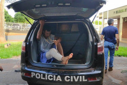 Homem baleado por policiais tem alta e vai para presídio de Dourados