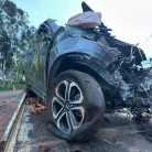 Homem morre em colisão entre caminhão e SUV e perícia aponta que ele provocou acidente