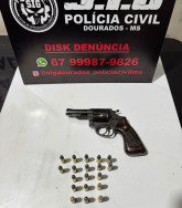 Polícia esclarece tentativa de homicídio na Weimar Gonçalves Torres e aprende arma