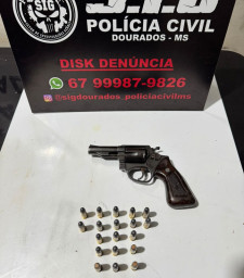 Polícia esclarece tentativa de homicídio na Weimar Gonçalves Torres e aprende arma