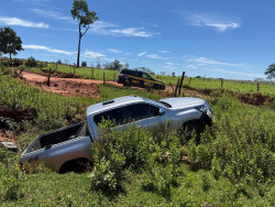 Ação integrada recupera caminhonete furtada em Dourados e prende suspeito em Iguatemi