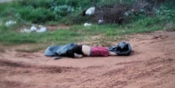 Homem é encontrado morto com mãos amarradas em estrada vicinal