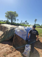 Cerca de 20 toneladas de insumos furtados de empresa de celulose são recuperados
