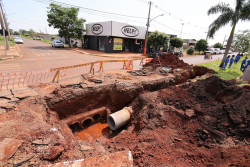 Prefeitura inicia obra para acabar com alagamentos na Avenida Esplanada