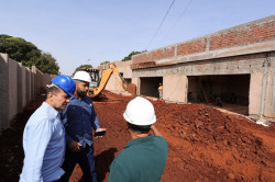 Obras do Caps AD III avançam e chegam a 65% de execução em Dourados