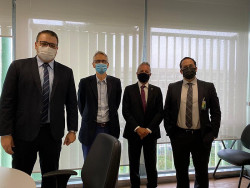 Alan Guedes vai a Brasília e articula última etapa do Desenvolve Dourados