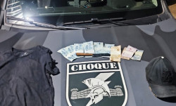 Câmeras ajudam Choque a localizar suspeito de roubo a farmácia na Capital