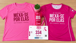 Prefeitura entrega nesta sexta-feira kits da 2ª Corrida e Caminhada “Mexa-se por Elas”