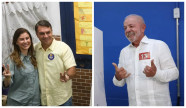 Com empate técnico em pesquisas, Flávio e Lula já votaram neste domingo