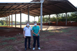 Marçal viabiliza R$ 1 milhão para conclusão de obra da Colônia Paraguaia