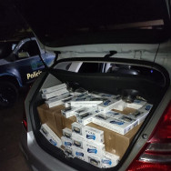 Polícia apreende produtos contrabandeados no Município de Ponta Porã