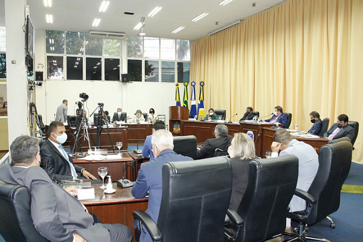 Plenário da Câmara de Vereadores de Dourados (Divulgação)