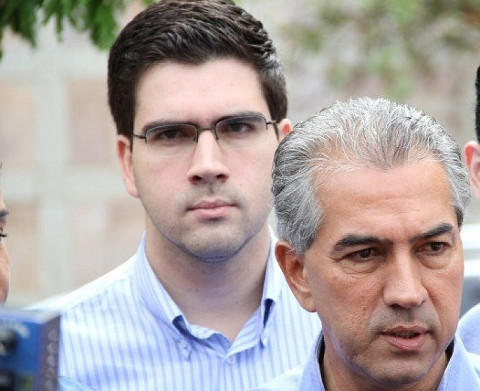 Reinaldo e o filho, o advogado Rodrigo Souza e Silva (Arquivo)