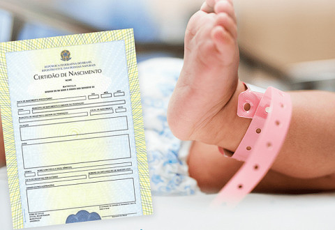 Certidão de nascimento pode ser feia pelo site www.registrocivil.org.br (Divulgação)