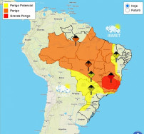 Inmet publica alerta de tempestade para Mato Grosso do Sul