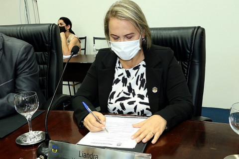 Liandra Brambilla desistiu de cargo de relatora em CPI contra Délia (Divulgação)