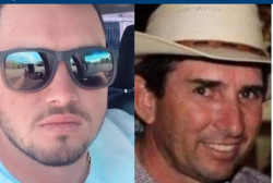 Pai e filho executados em Amambai (Imagem: Reprodução)