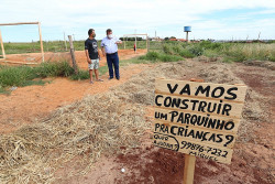 Laudir pede terreno para construção de parque no Residencial Campina Verde